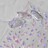 Butterfly Wing Nail sticker